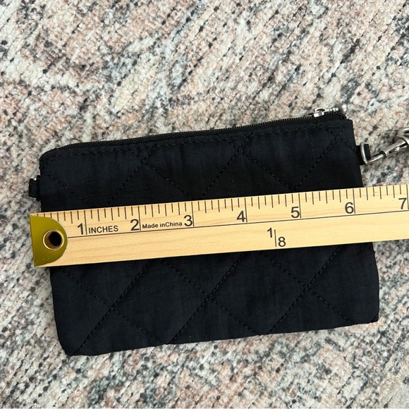 Baggallini Black Quilted Florence Tote Bag travel work pockets - Picture 10 of 15